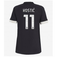 Juventus Filip Kostic #11 Tredjedrakt Dame 2023-24 Kortermet